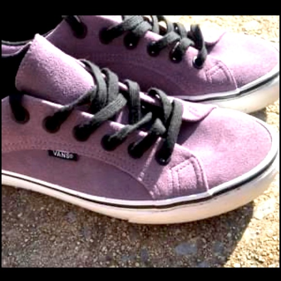 Vans Suede Purple Unisex Skateboard Sneakers Men’s Size 10 Women’s Size 11 Rare - Picture 6 of 10